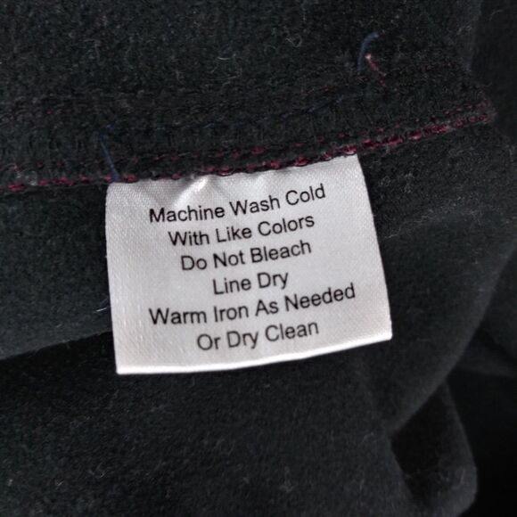 Jos. A. Bank Shirt/Jacket Mens Size M Red Plaid Snap Button Up Long Sleeve Heavy - Picture 5 of 6